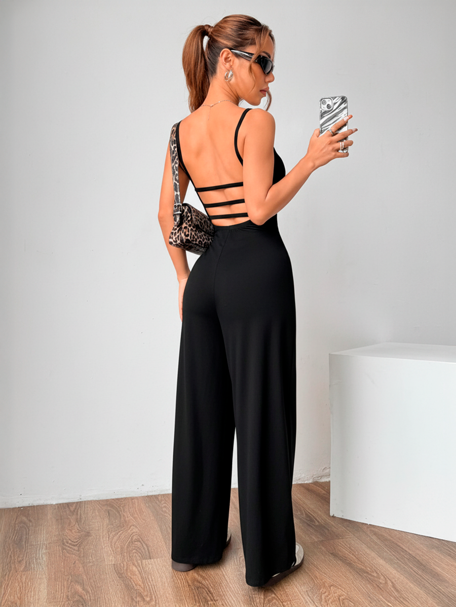 Macacão Flora Casual Longo