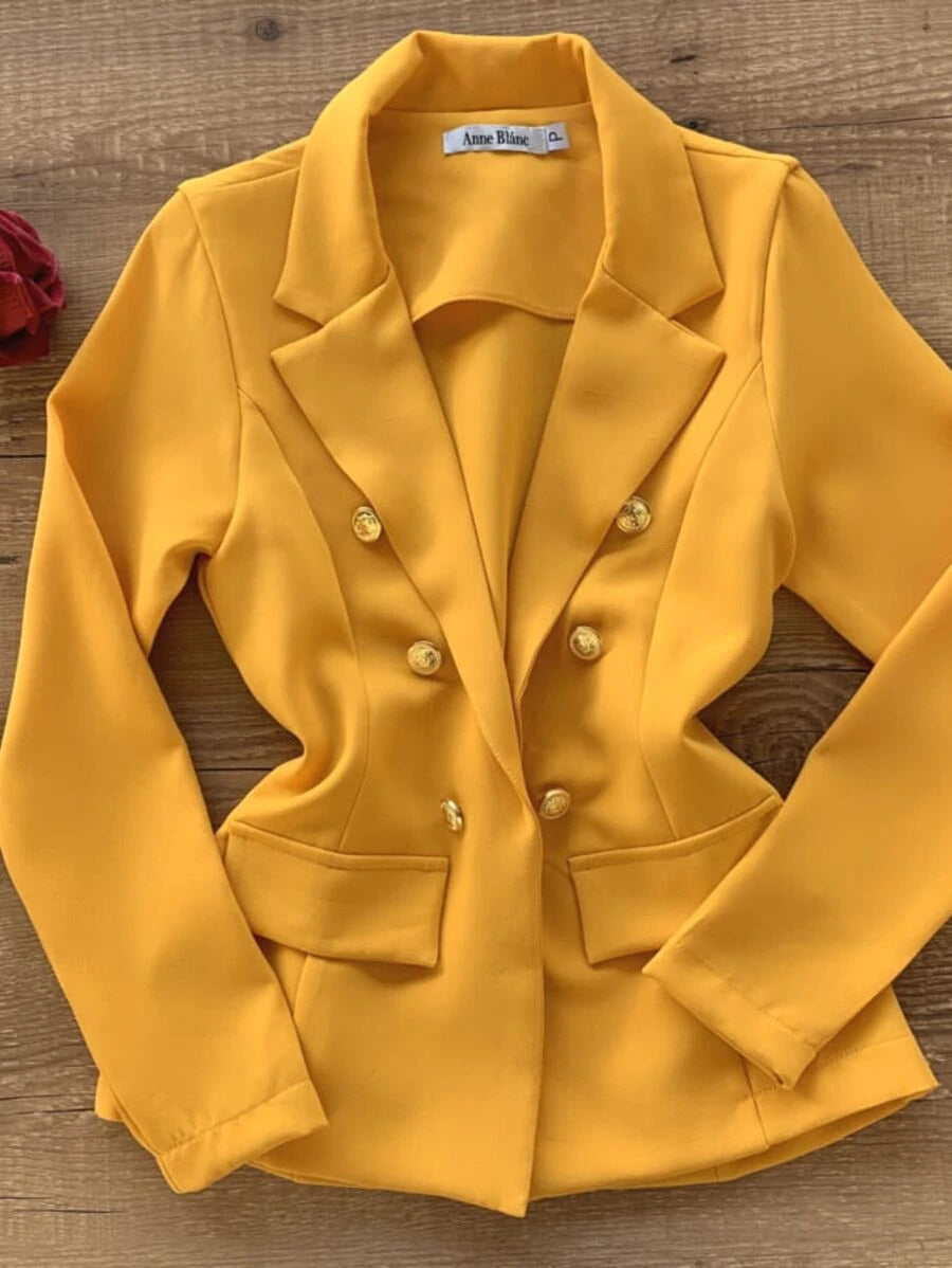 Blazer Amélia Elegante de Alfaiataria
