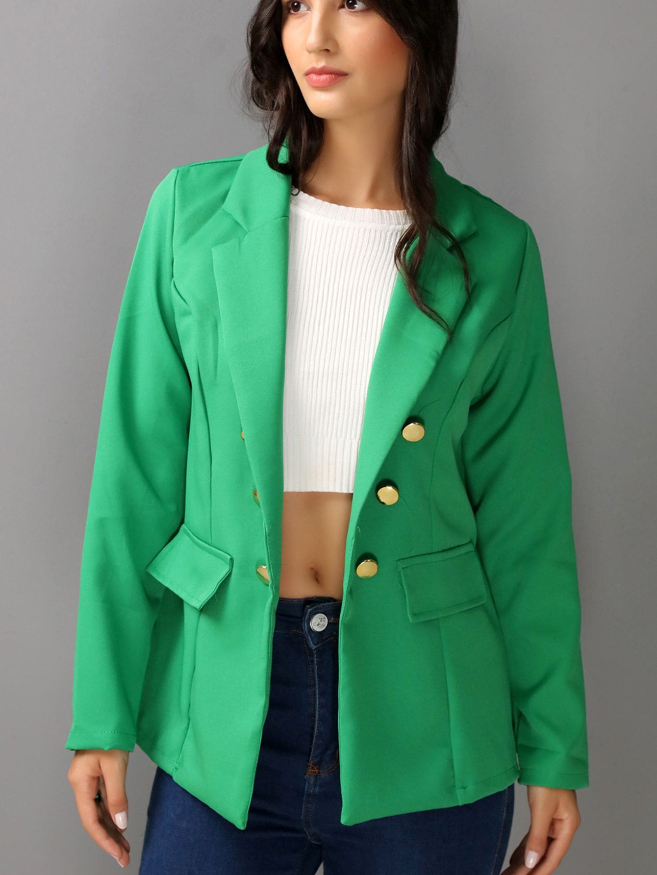 Blazer Amélia Elegante de Alfaiataria