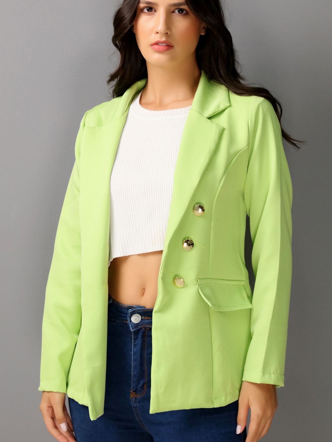 Blazer Amélia Elegante de Alfaiataria