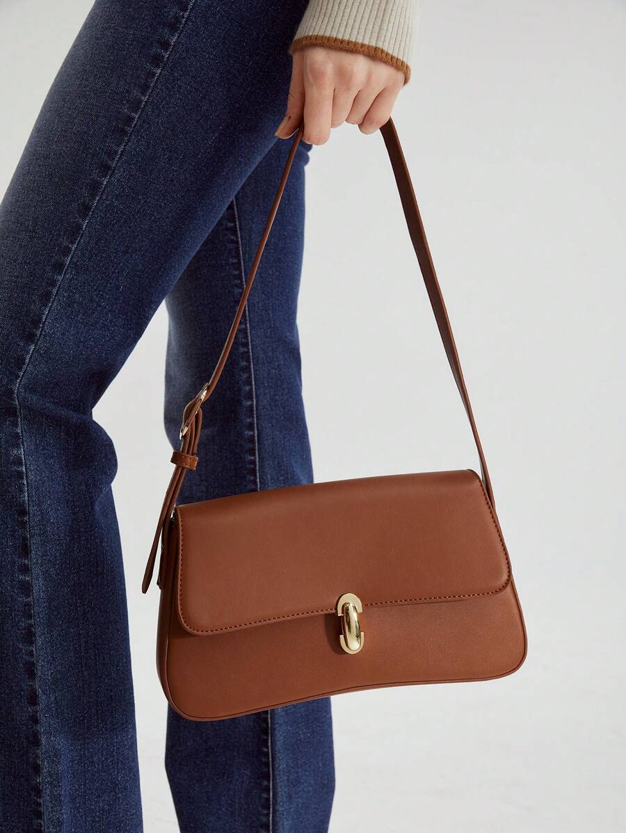 Bolsa Amélie Shoulder Couro Legítimo