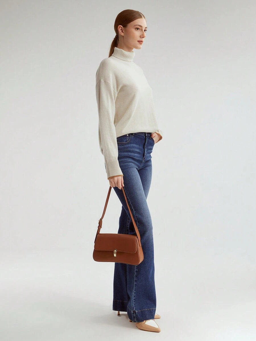 Bolsa Amélie Shoulder Couro Legítimo