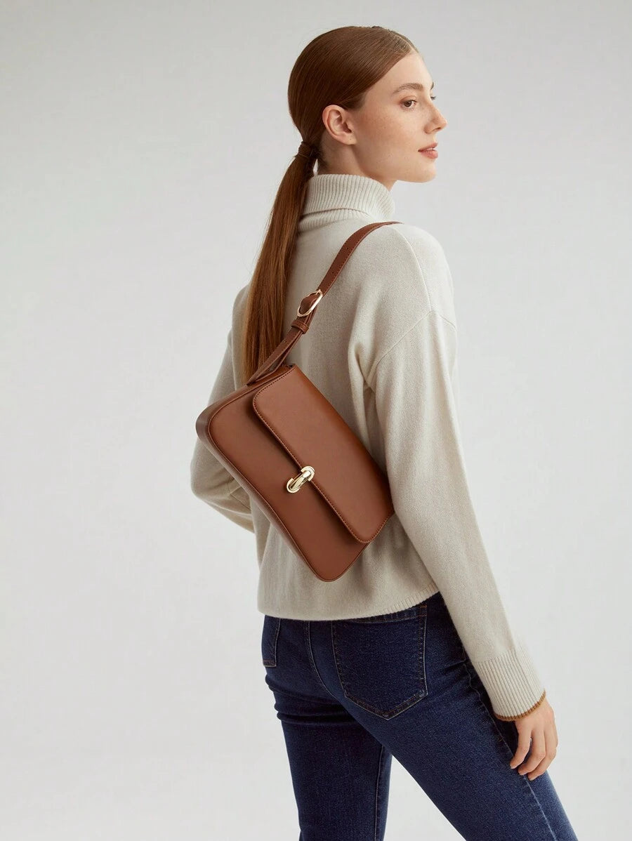 Bolsa Amélie Shoulder Couro Legítimo