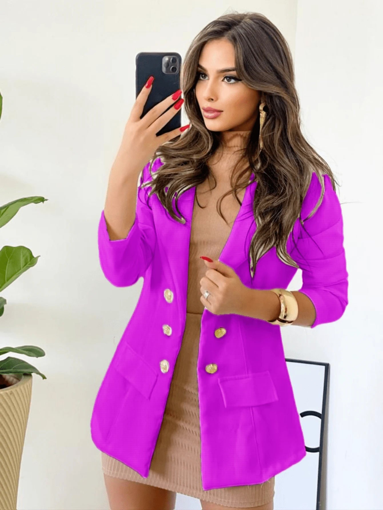 Blazer Isadora Elegante de Alfaiataria