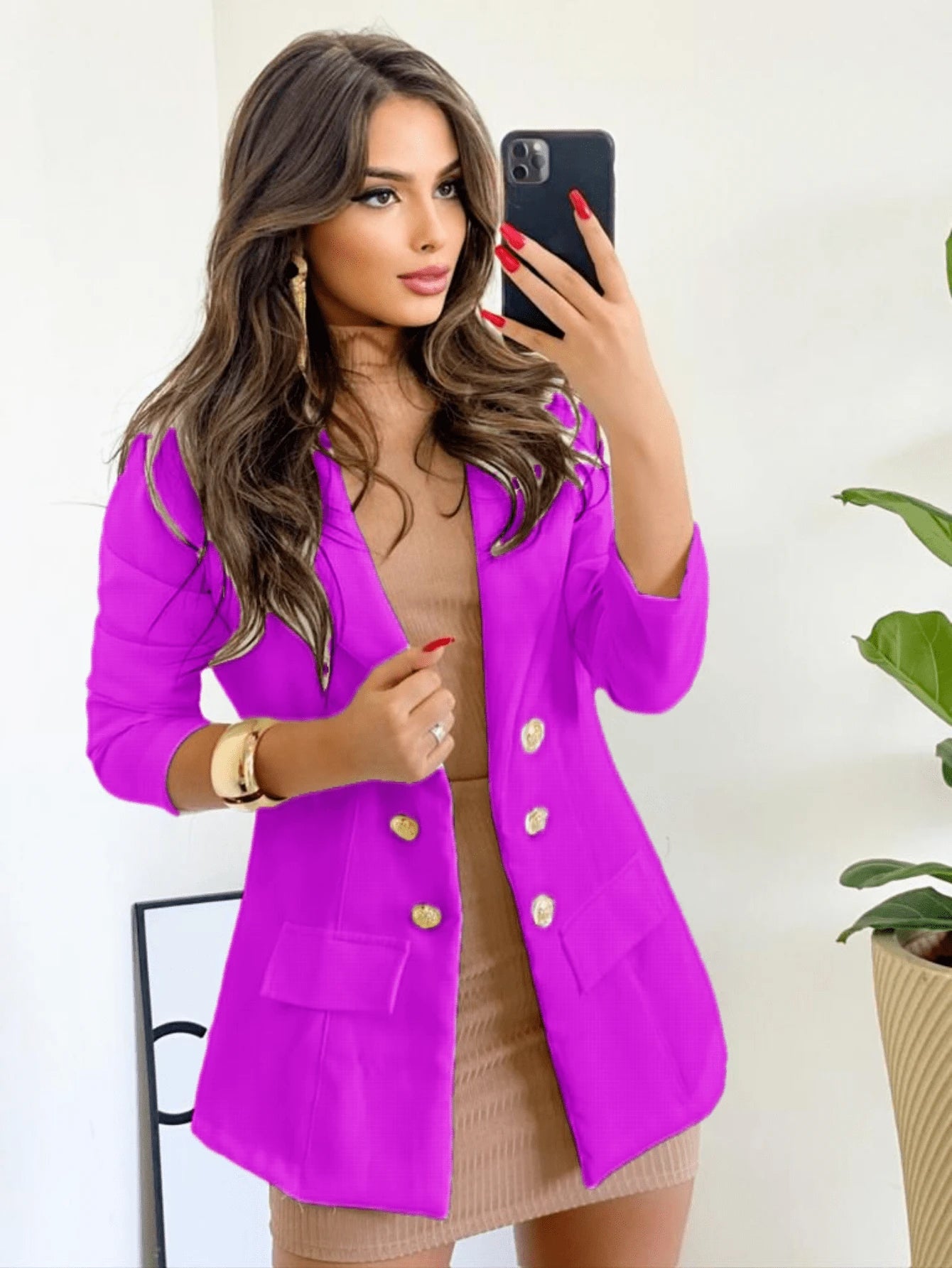 Blazer Isadora Elegante de Alfaiataria