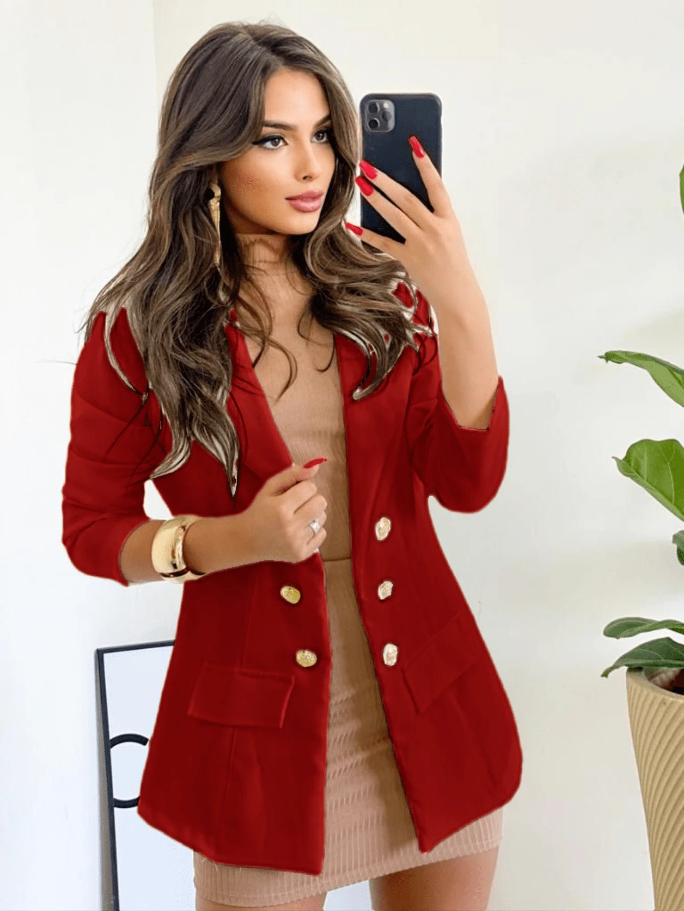 Blazer Isadora Elegante de Alfaiataria