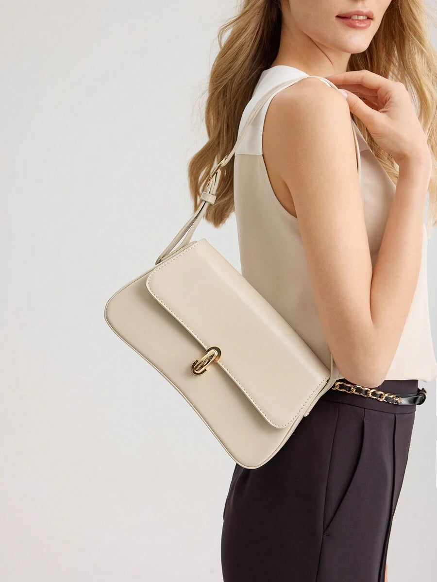 Bolsa Amélie Shoulder Couro Legítimo