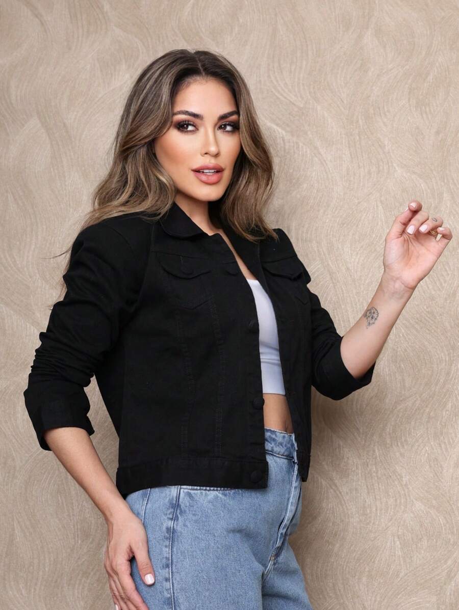 Jaqueta Luna Denim Vintage