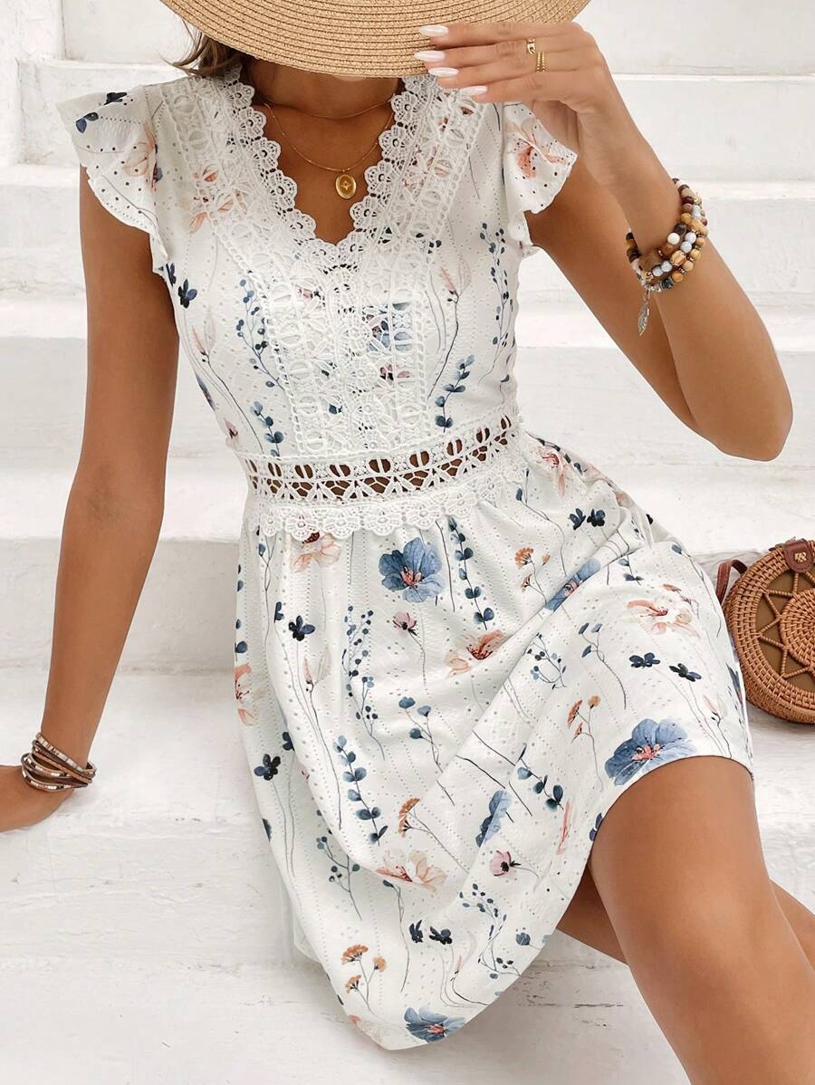 Vestido Celina Renda Curto