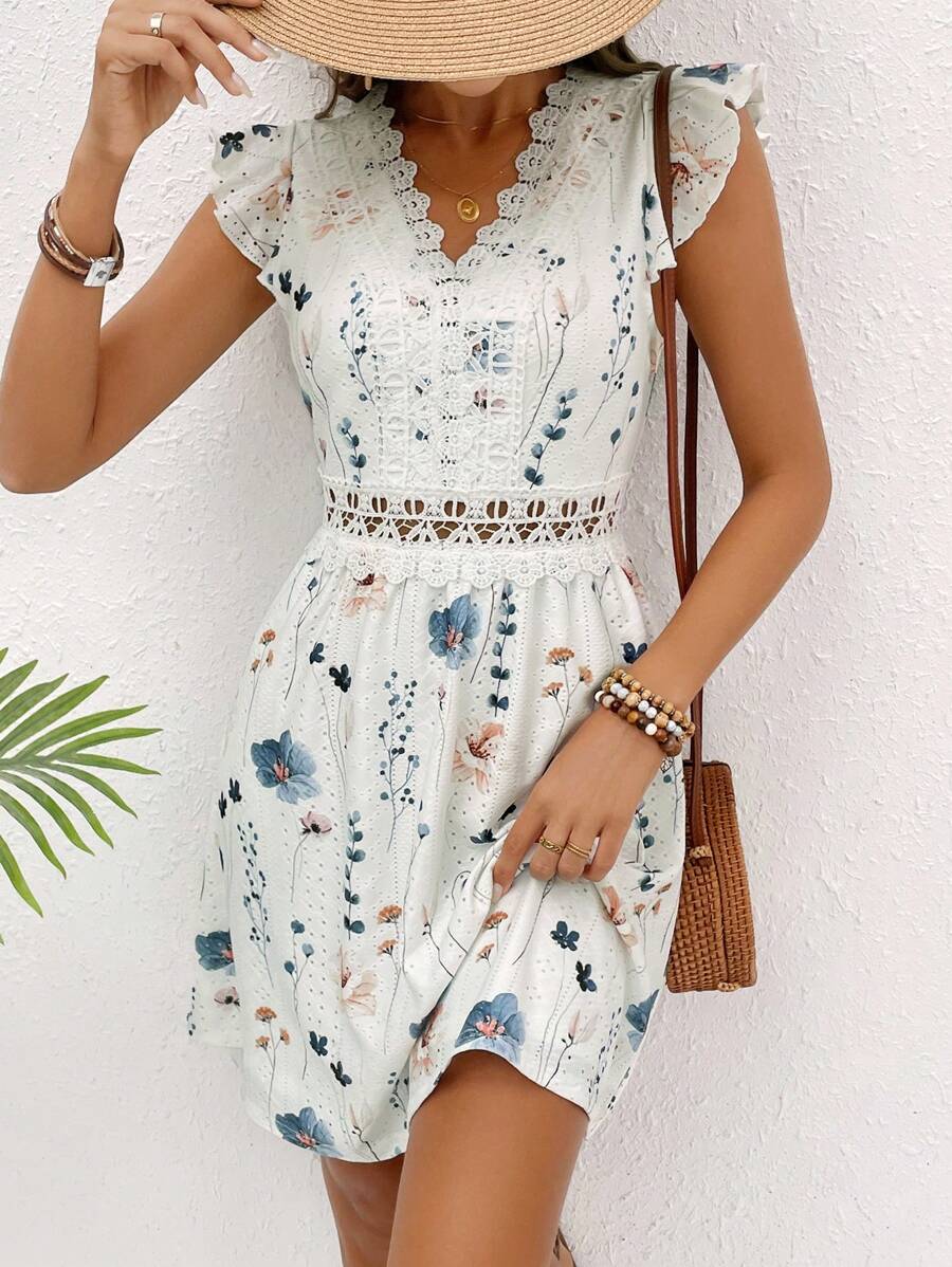 Vestido Celina Renda Curto