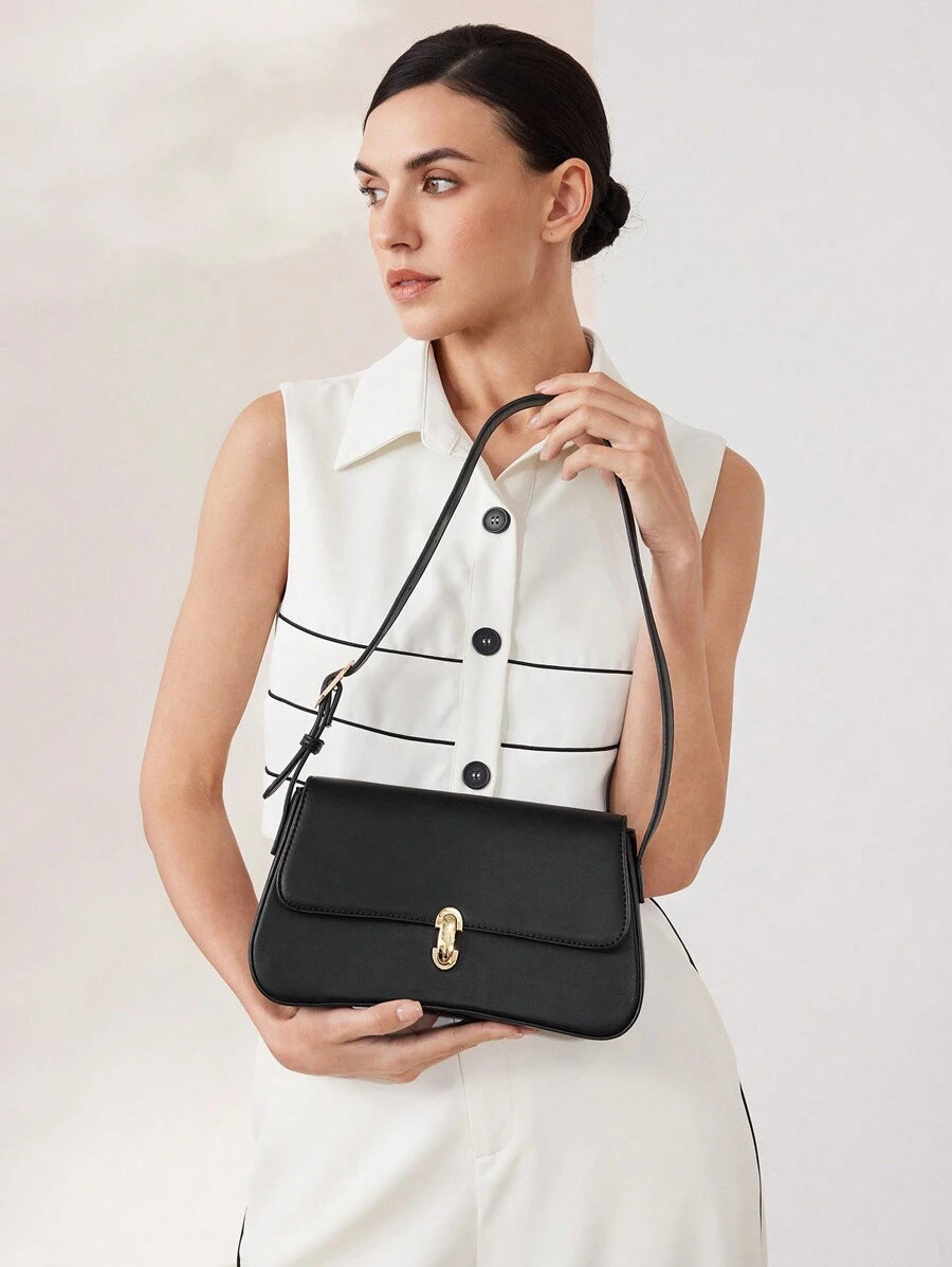 Bolsa Amélie Shoulder Couro Legítimo