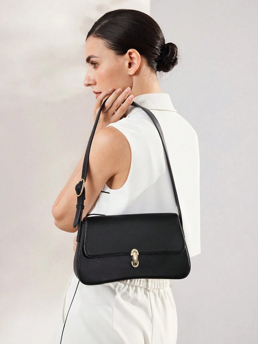 Bolsa Amélie Shoulder Couro Legítimo