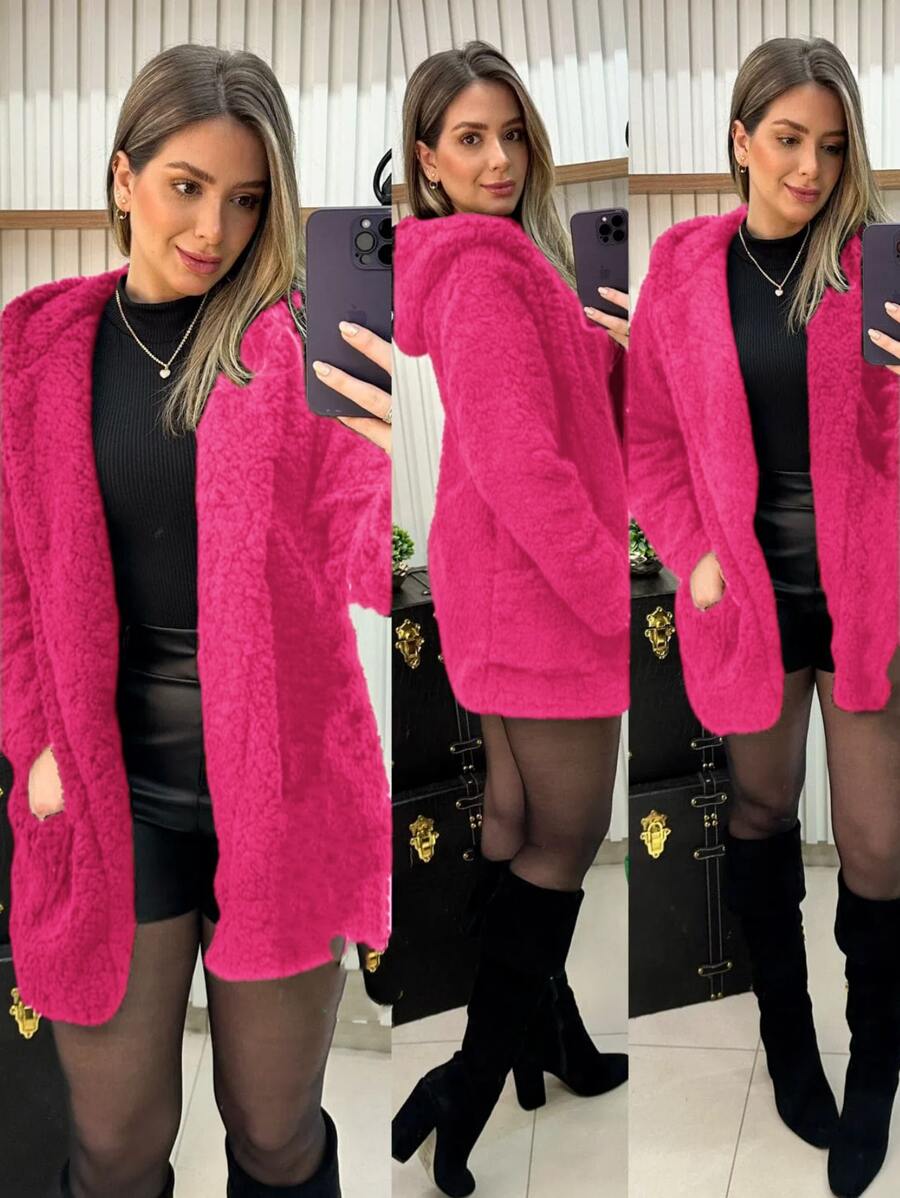 Casaco Aurora Teddy Inverno