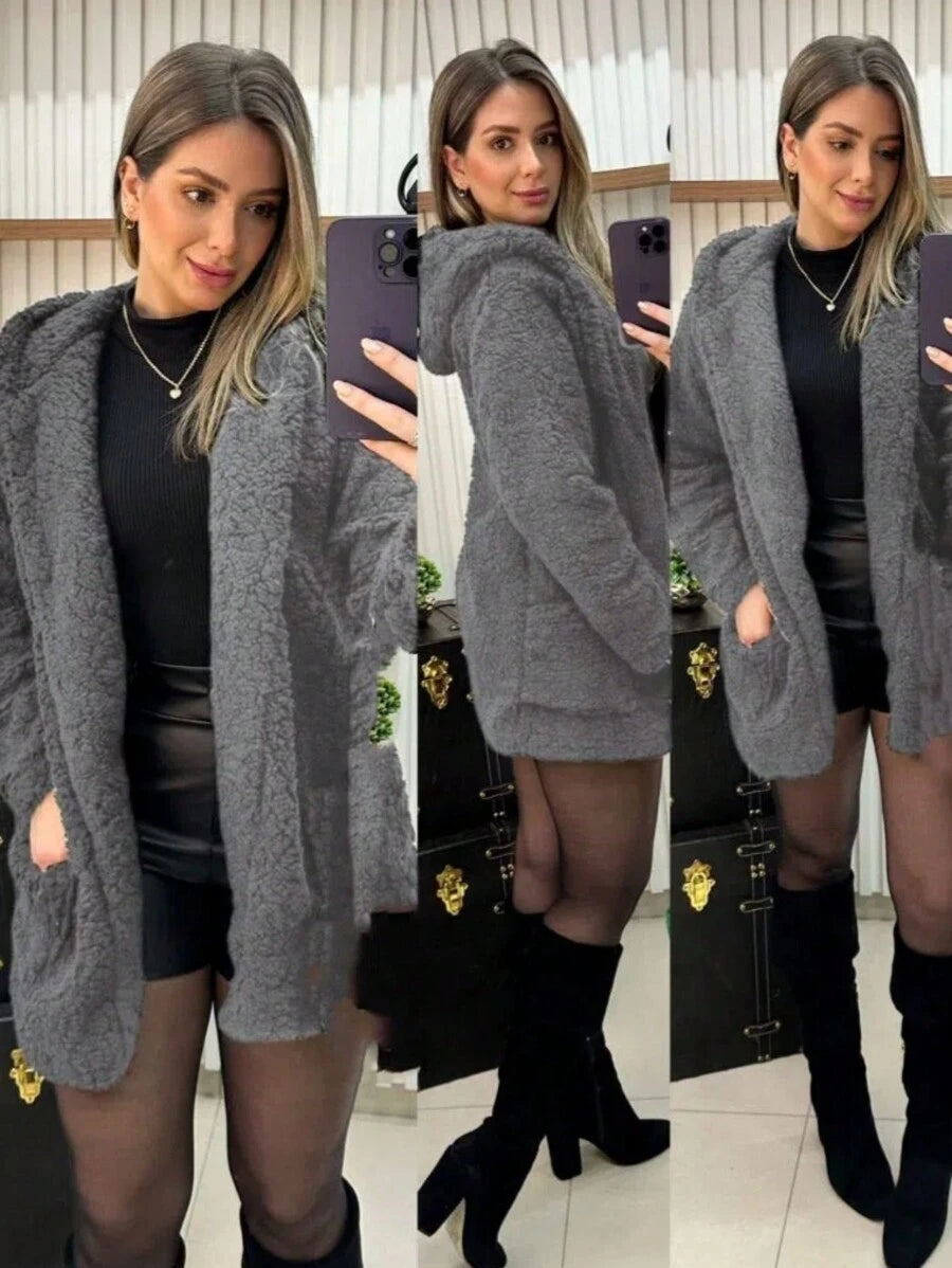 Casaco Aurora Teddy Inverno