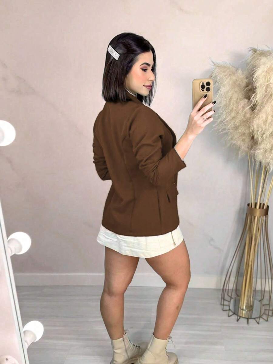 Blazer Amélia Elegante de Alfaiataria