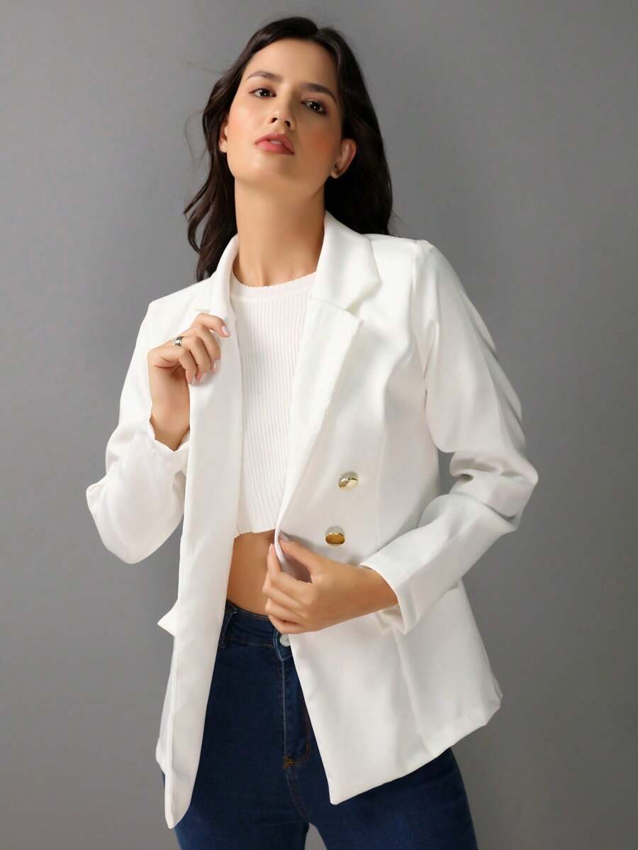 Blazer Amélia Elegante de Alfaiataria
