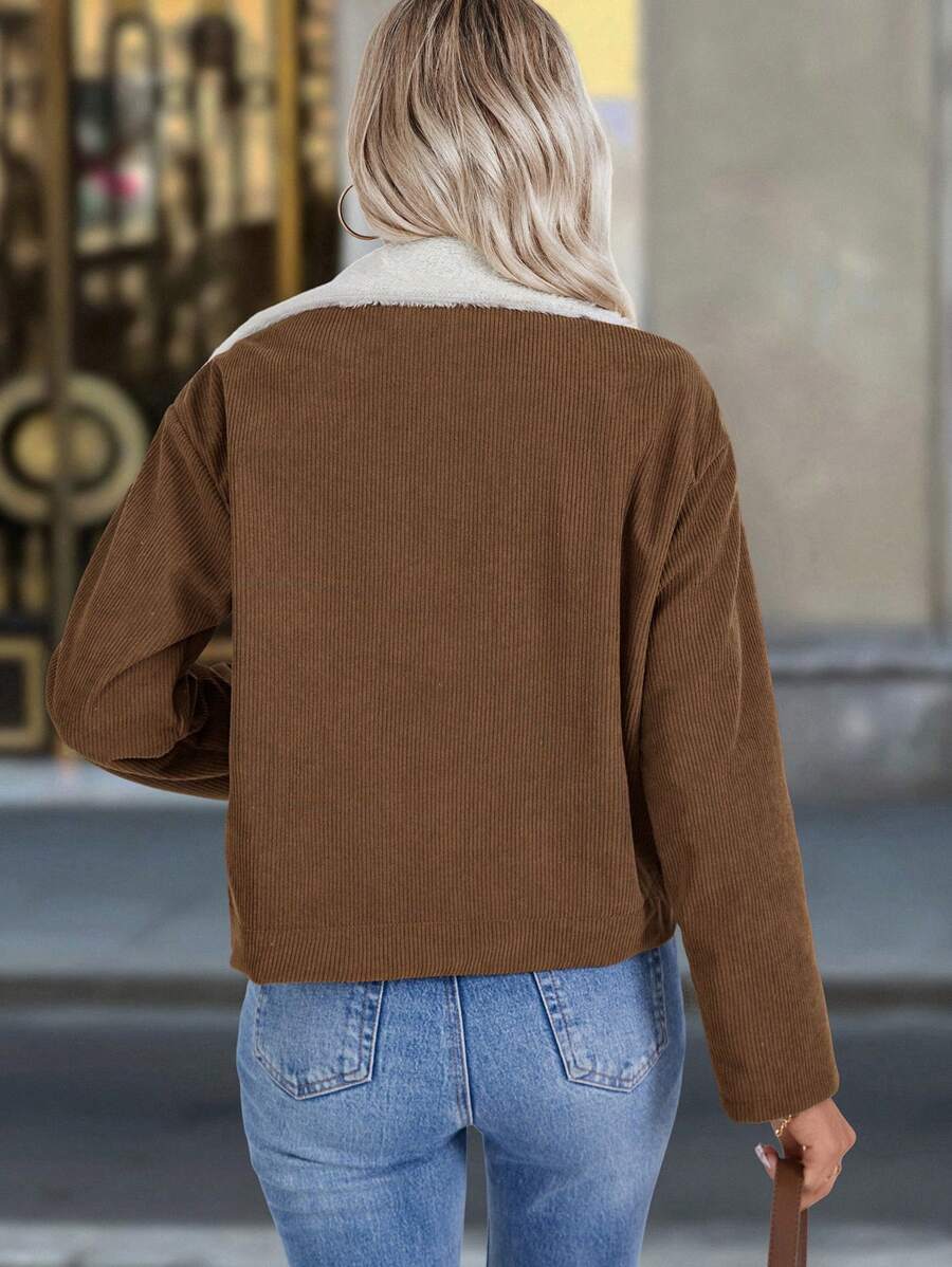 Jaqueta Melissa Corduroy Outono