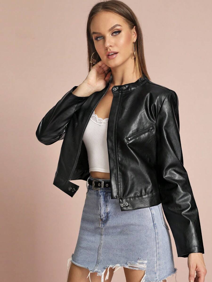 Jaqueta Valentina Moto Leather