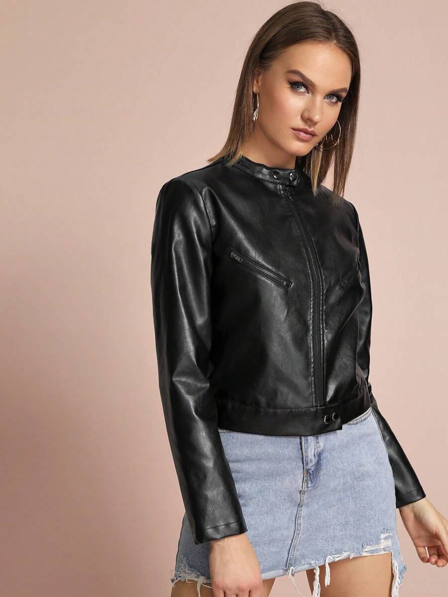 Jaqueta Valentina Moto Leather