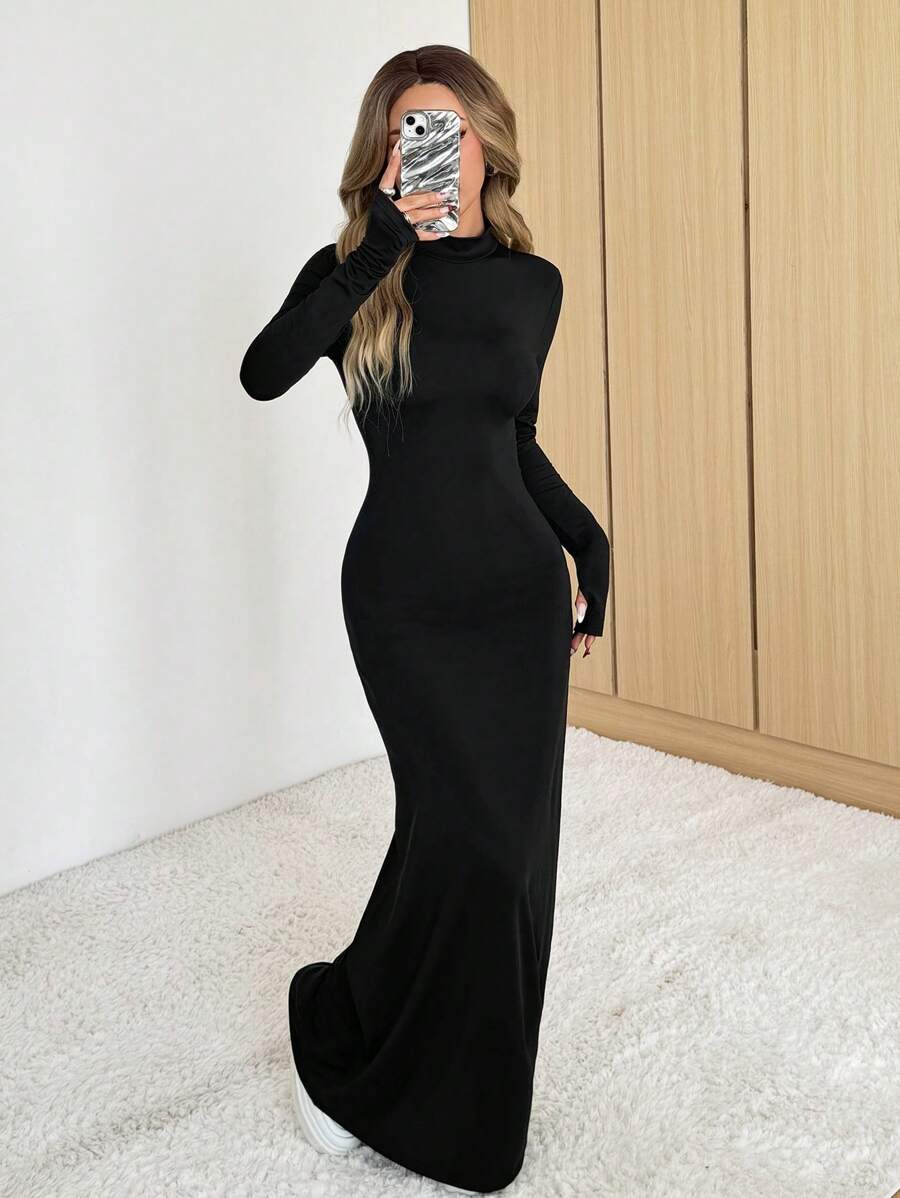 Vestido Antonela Noir Supreme