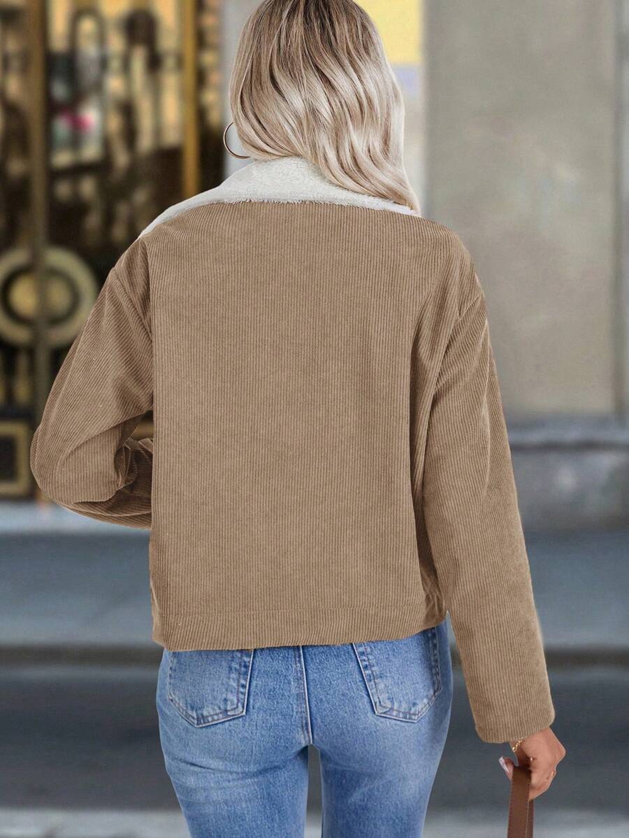 Jaqueta Melissa Corduroy Outono