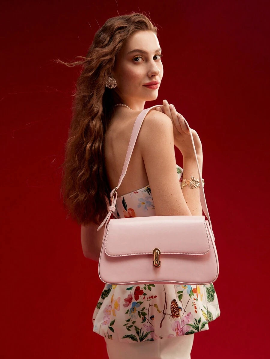 Bolsa Amélie Shoulder Couro Legítimo