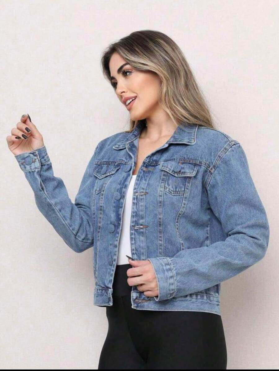 Jaqueta Luna Denim Vintage