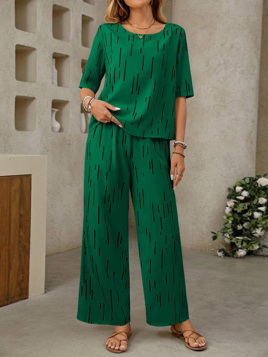 Conjunto Clasi Casual Estampado