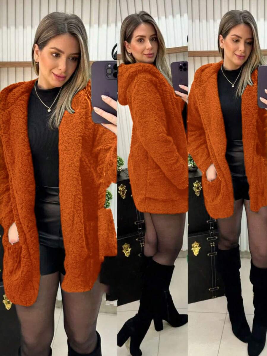 Casaco Aurora Teddy Inverno