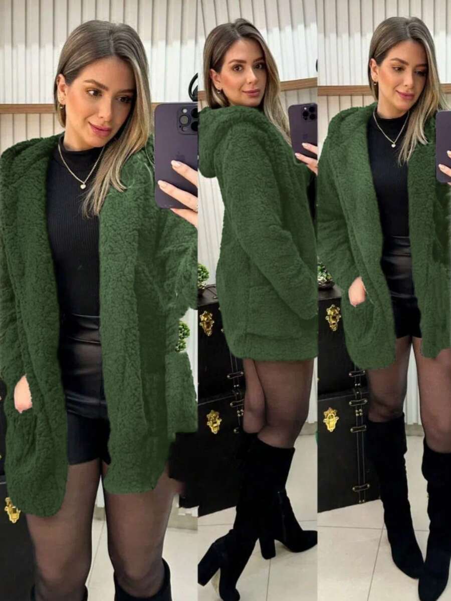 Casaco Aurora Teddy Inverno