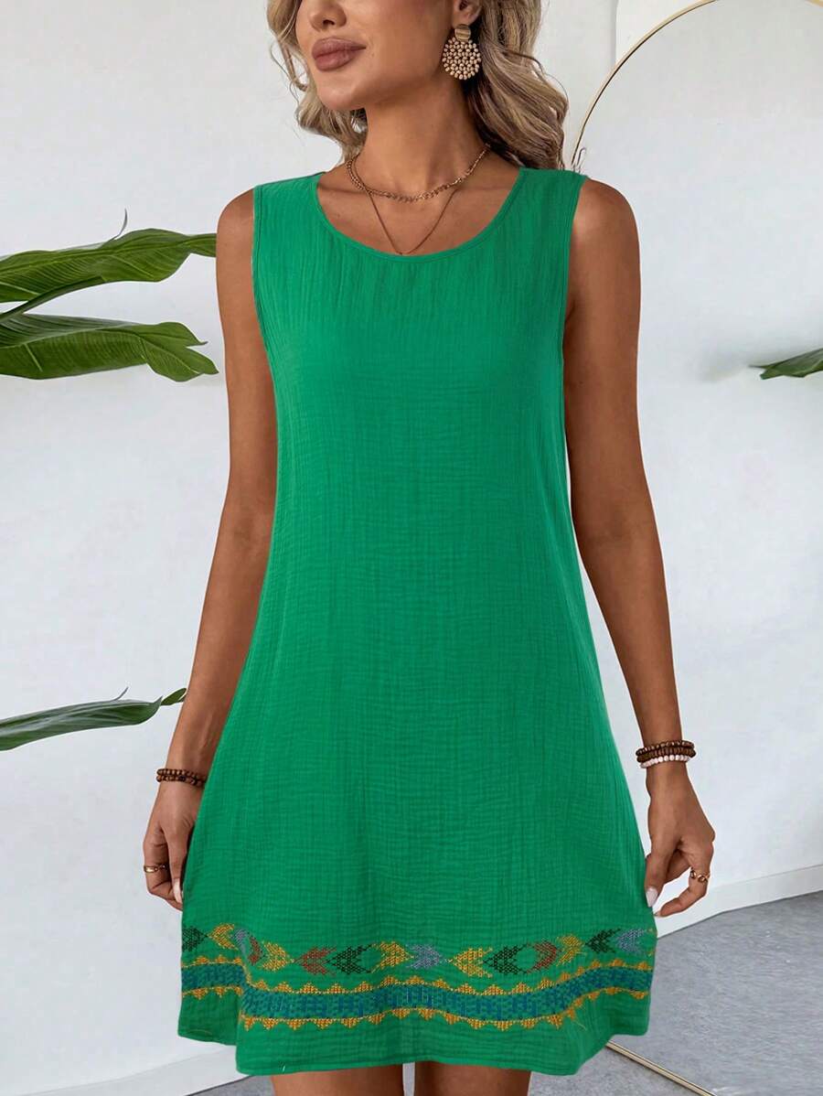 Vestido Serena Boho Natural