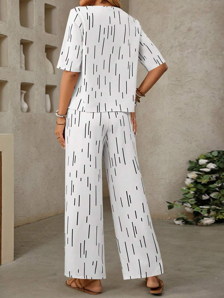 Conjunto Clasi Casual Estampado