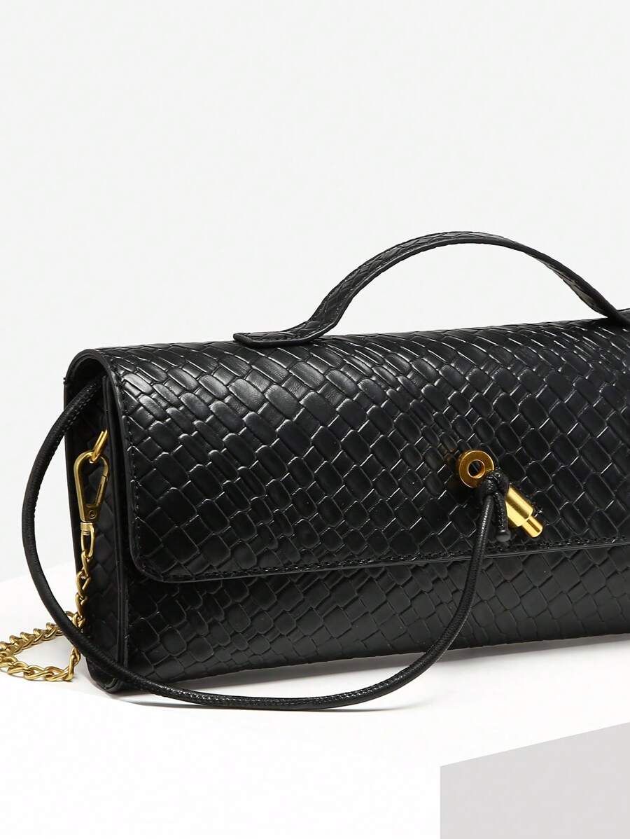 Bolsa Mirella Embreagem Couro Legítimo