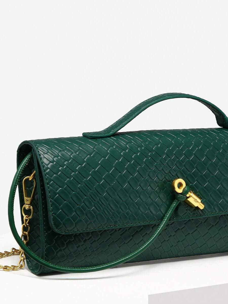 Bolsa Mirella Embreagem Couro Legítimo