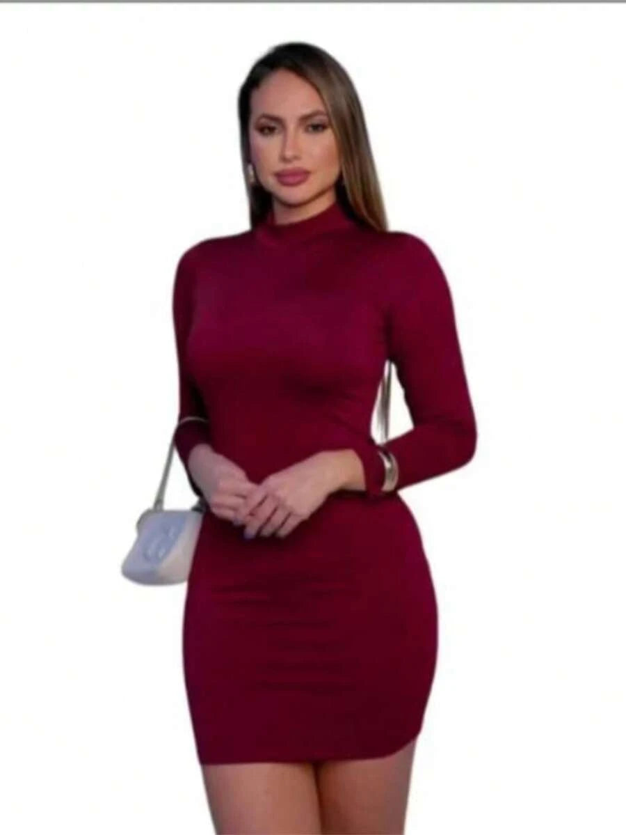 Vestido Bianca Noir Ribbed