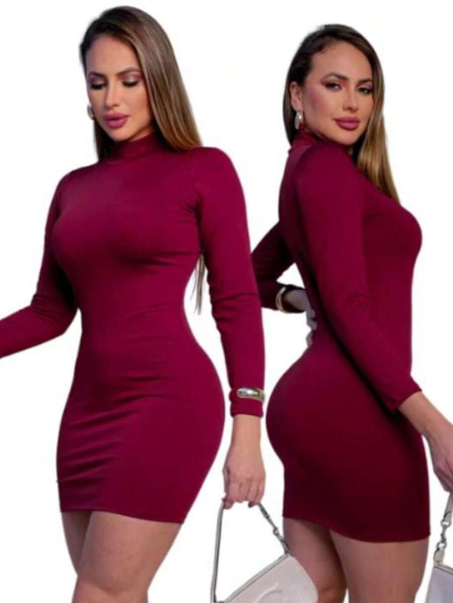 Vestido Bianca Noir Ribbed