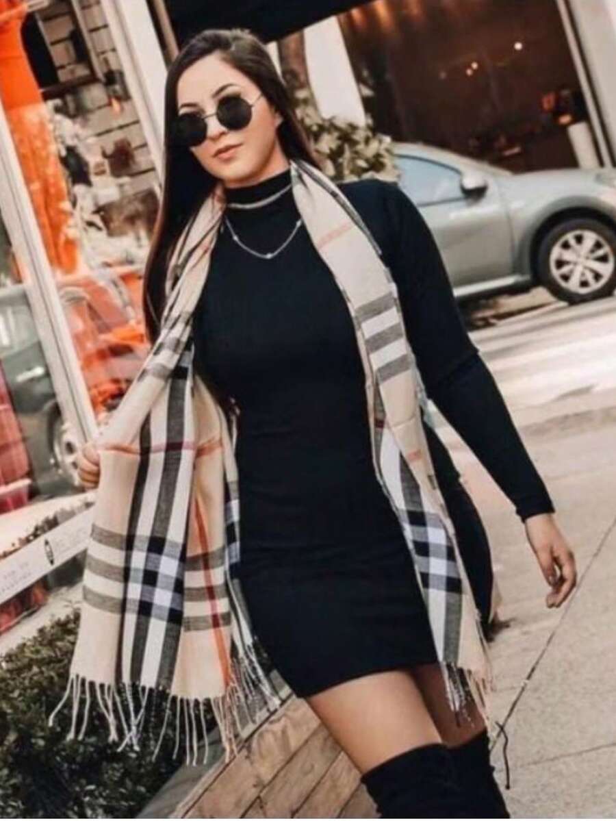 Vestido Bianca Noir Ribbed