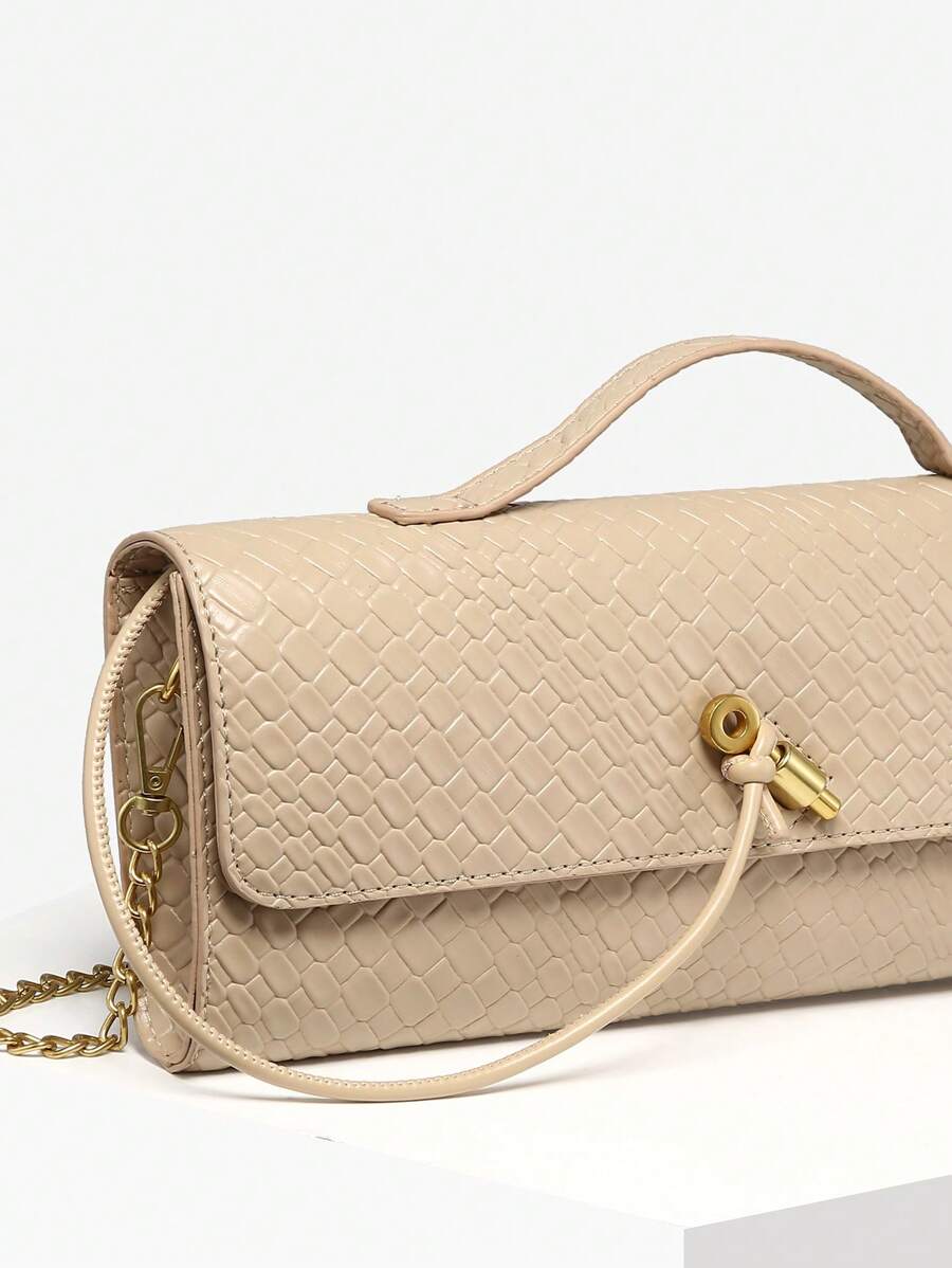 Bolsa Mirella Embreagem Couro Legítimo