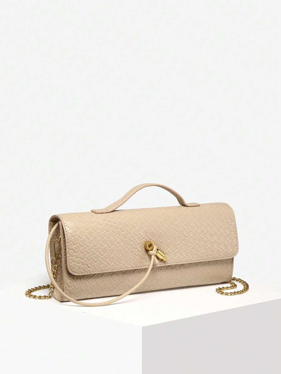 Bolsa Mirella Embreagem Couro Legítimo