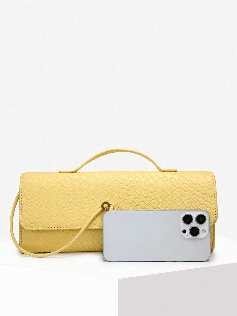 Bolsa Mirella Embreagem Couro Legítimo