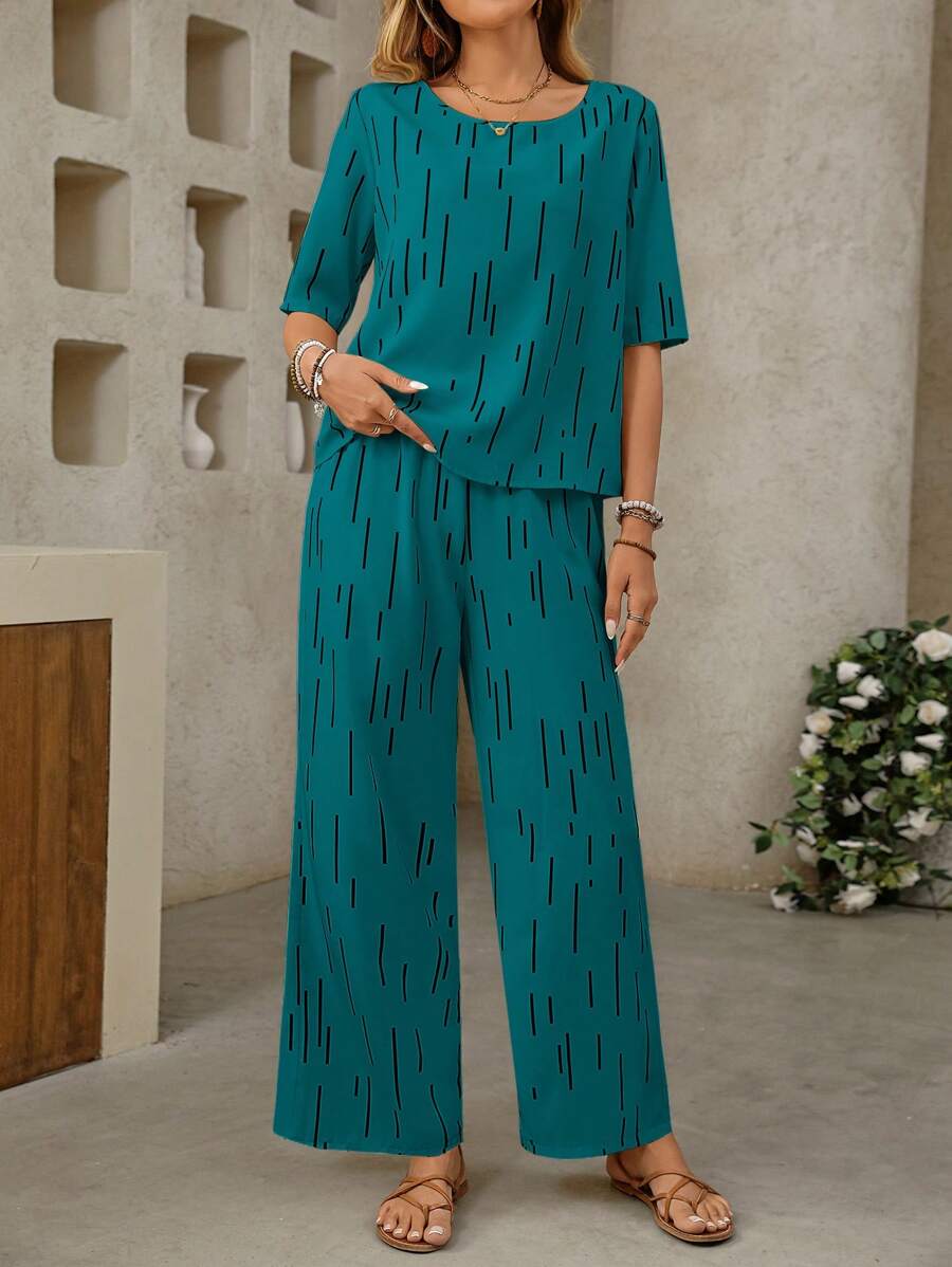 Conjunto Clasi Casual Estampado