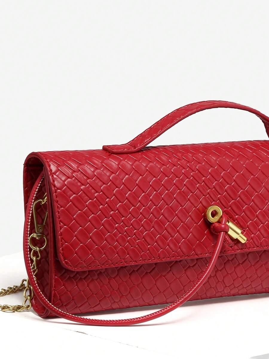 Bolsa Mirella Embreagem Couro Legítimo