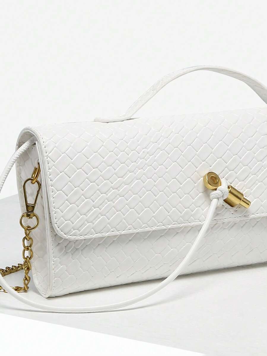 Bolsa Mirella Embreagem Couro Legítimo