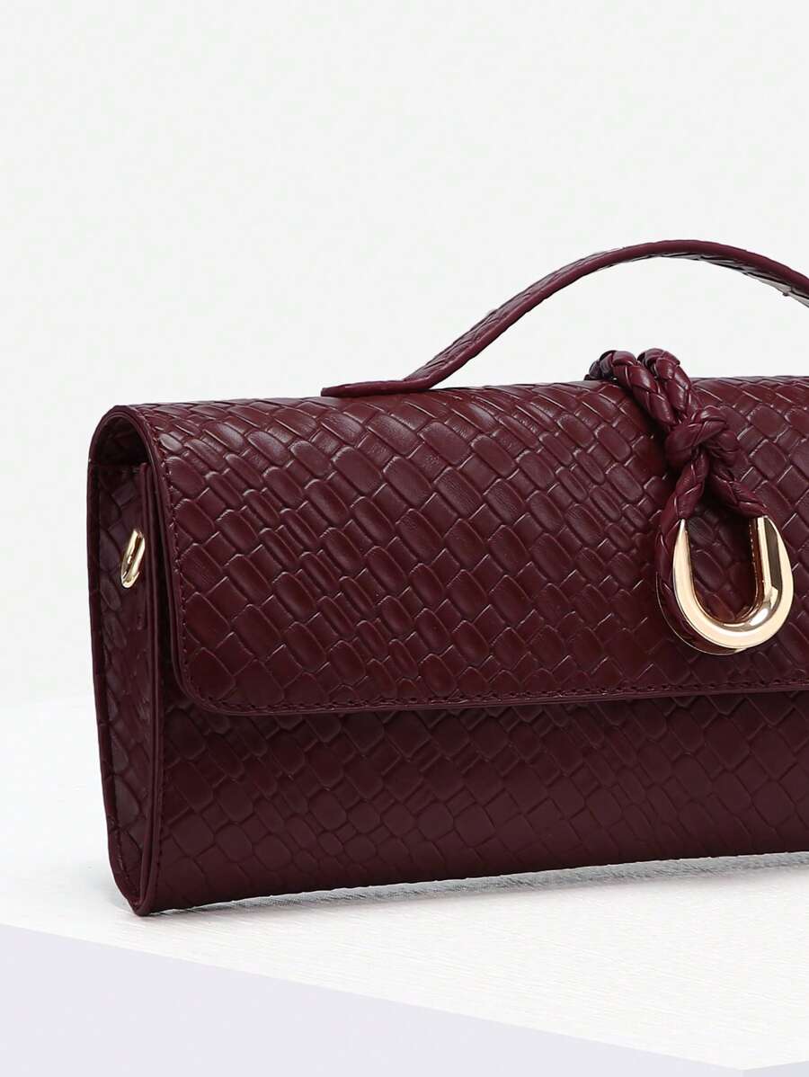 Bolsa Mirella Embreagem Couro Legítimo