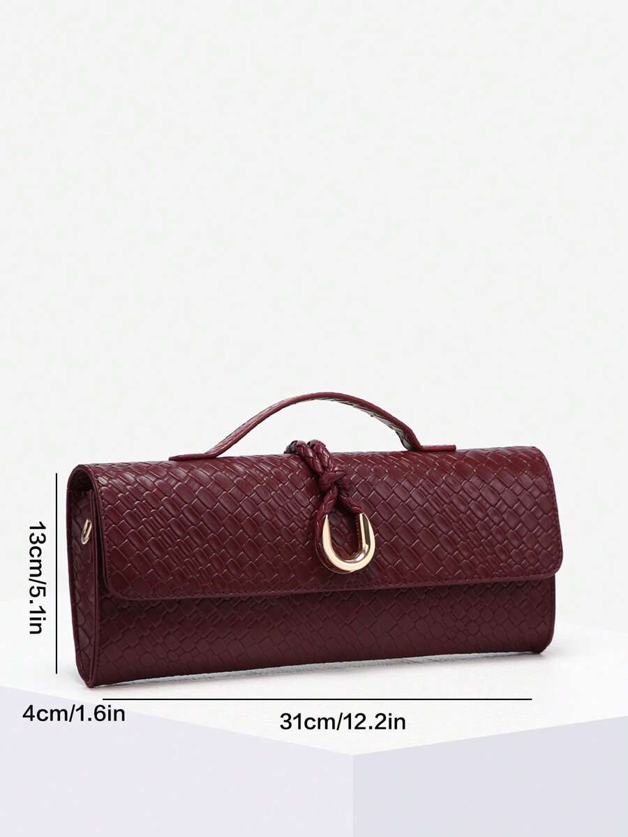 Bolsa Mirella Embreagem Couro Legítimo