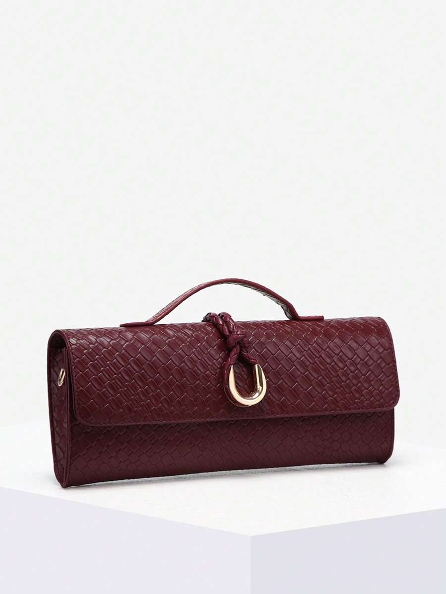 Bolsa Mirella Embreagem Couro Legítimo