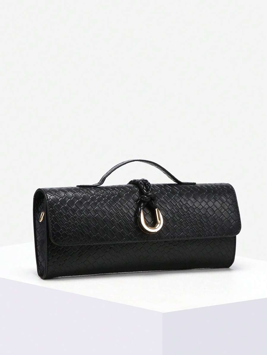 Bolsa Mirella Embreagem Couro Legítimo