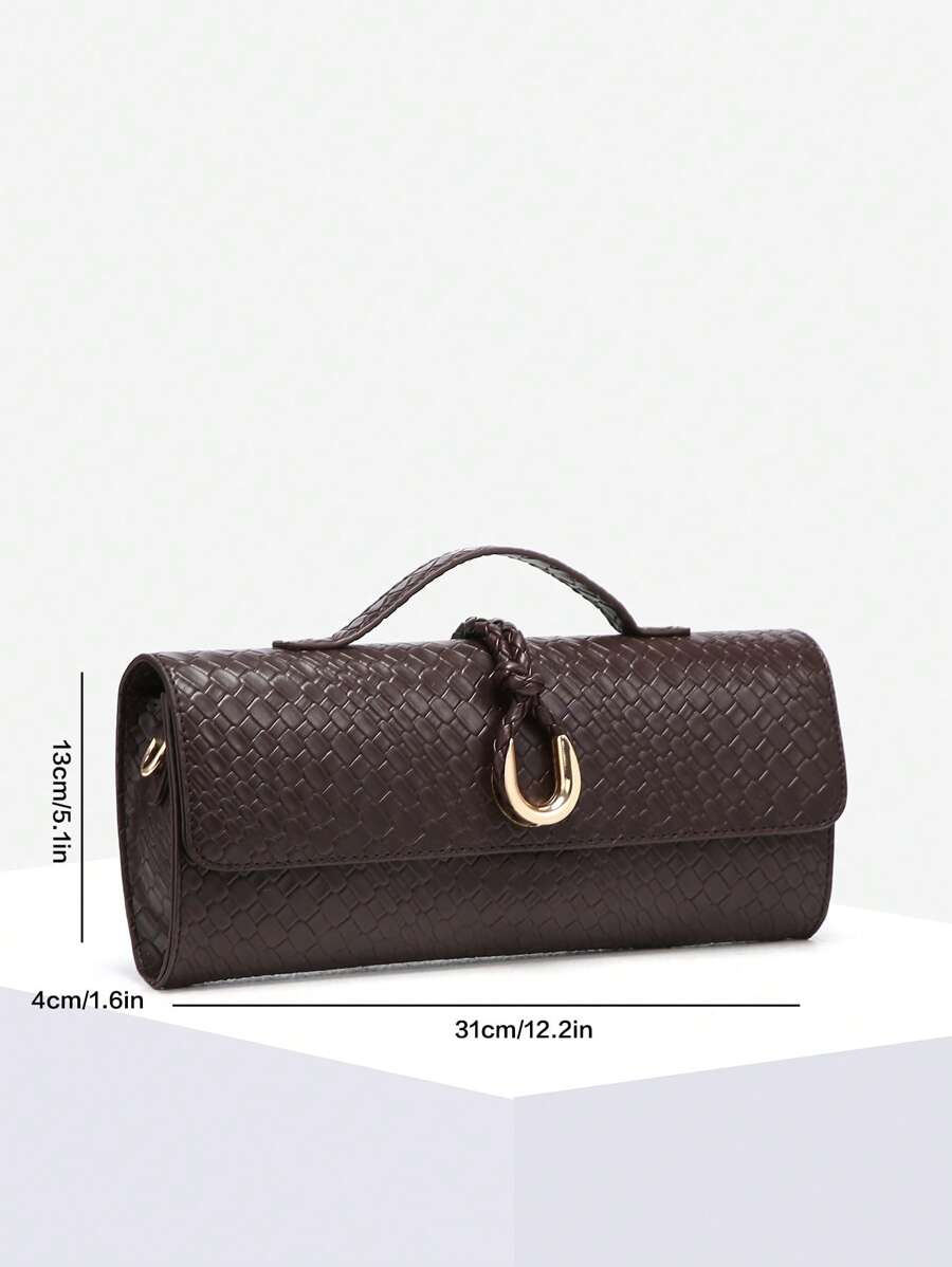 Bolsa Mirella Embreagem Couro Legítimo