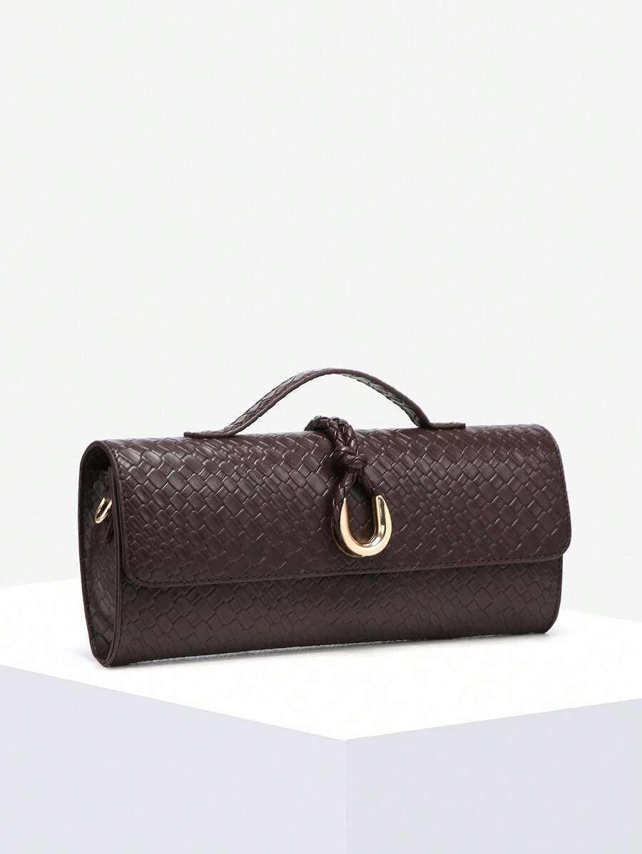 Bolsa Mirella Embreagem Couro Legítimo