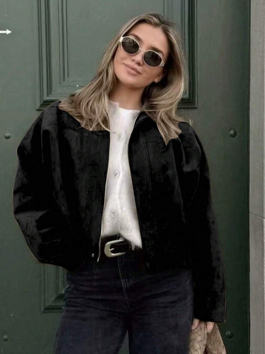 Jaqueta Isabella Bomber Elegance